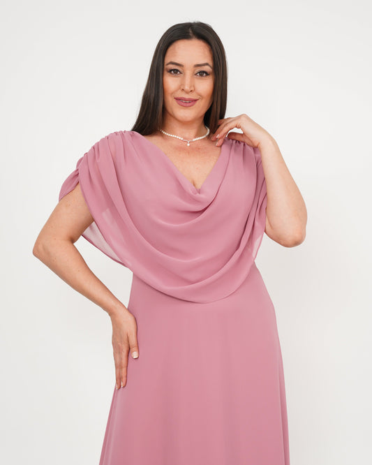 Şifon Uzun Boy Abiye