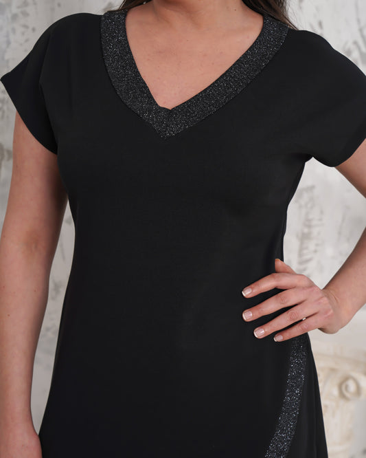 Yarasa kol Abiye Elbise