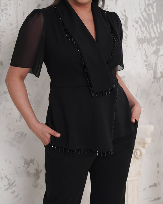 Taşlı Abiye Takım