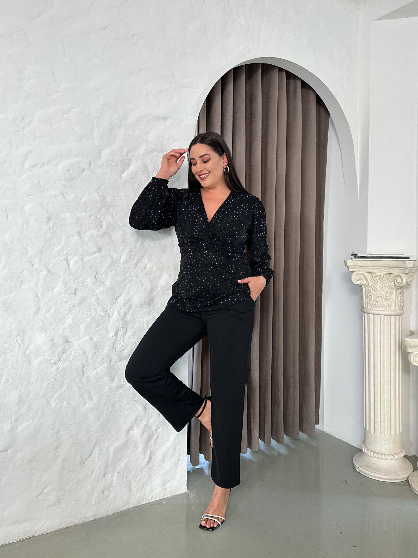 Taşlı Abiye Takım
