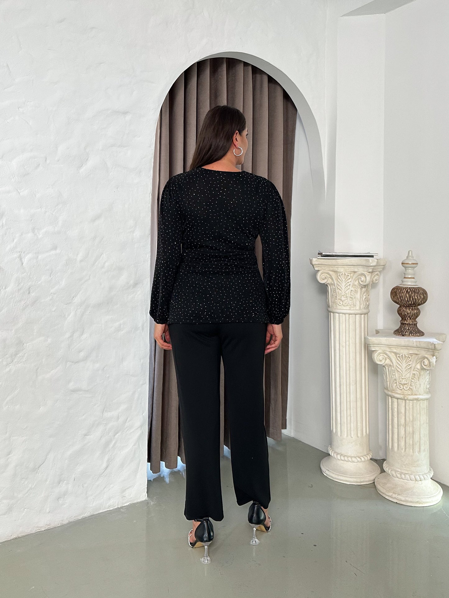 Denizatı Düğmeli Abiye Takım