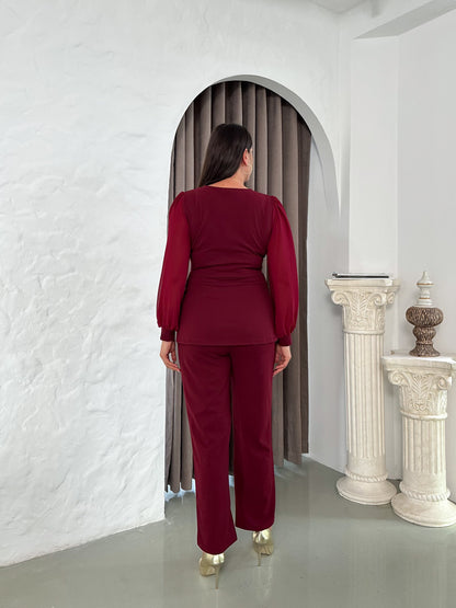 Denizatı Düğmeli Abiye Takım